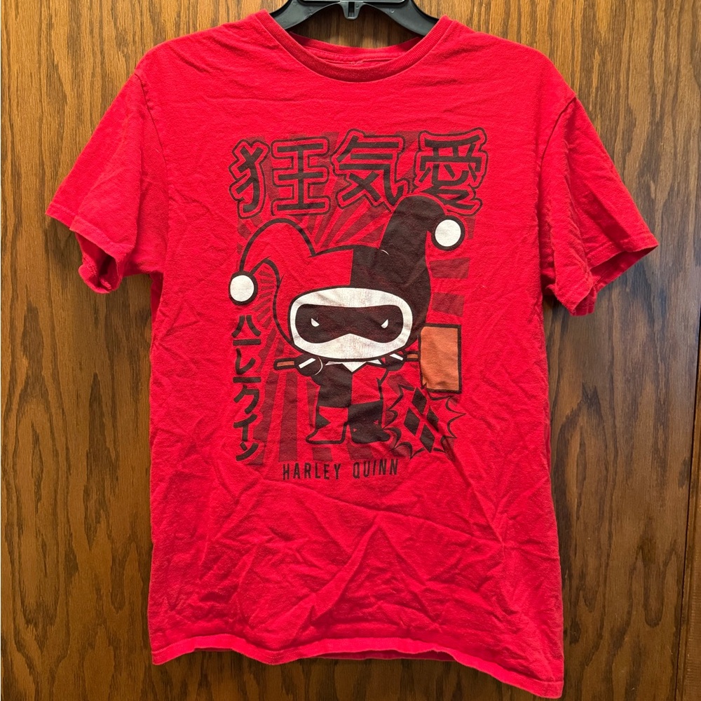 Red Harley Quinn Graphic T-Shirt